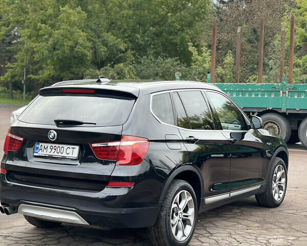 Черный БМВ Х3, объемом двигателя 2 л и пробегом 153 тыс. км за 17899 $, фото 3 на Automoto.ua