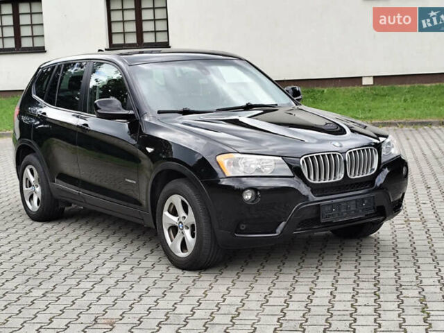 Черный БМВ Х3, объемом двигателя 2 л и пробегом 190 тыс. км за 12500 $, фото 2 на Automoto.ua