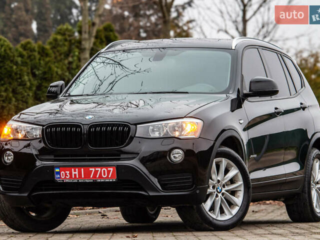 Черный БМВ Х3, объемом двигателя 2 л и пробегом 150 тыс. км за 14900 $, фото 1 на Automoto.ua