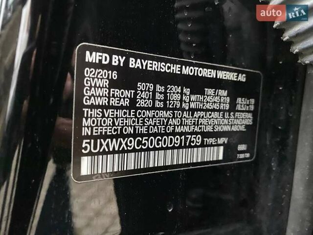 Черный БМВ Х3, объемом двигателя 2 л и пробегом 140 тыс. км за 16400 $, фото 30 на Automoto.ua