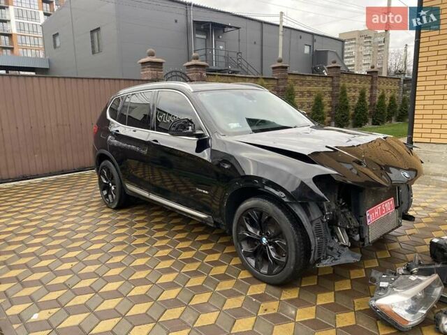 Черный БМВ Х3, объемом двигателя 2 л и пробегом 124 тыс. км за 11200 $, фото 1 на Automoto.ua