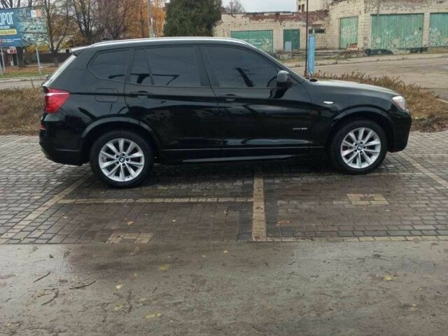 Черный БМВ Х3, объемом двигателя 2 л и пробегом 190 тыс. км за 16000 $, фото 1 на Automoto.ua