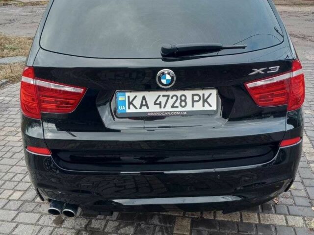 Черный БМВ Х3, объемом двигателя 2 л и пробегом 190 тыс. км за 16000 $, фото 2 на Automoto.ua