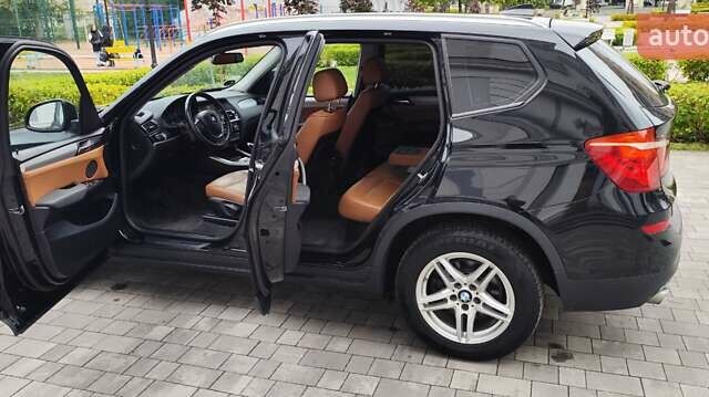 Черный БМВ Х3, объемом двигателя 3 л и пробегом 245 тыс. км за 20999 $, фото 28 на Automoto.ua