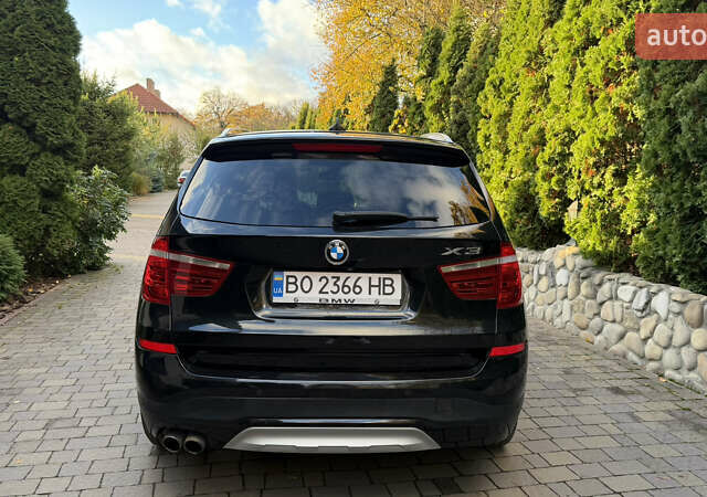 БМВ Х3 2016 в Тернополе на Automoto.ua Черный БМВ Х3, объемом двигателя 2 л и пробегом 109 тыс. км за 16500 $, фото 8 на Automoto.ua