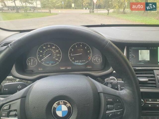 Черный БМВ Х3, объемом двигателя 2 л и пробегом 121 тыс. км за 21900 $, фото 4 на Automoto.ua