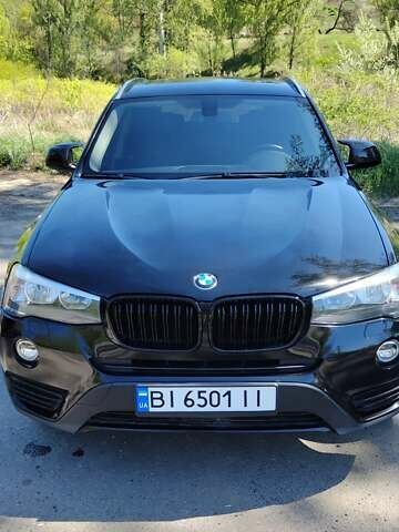 Черный БМВ Х3, объемом двигателя 2 л и пробегом 180 тыс. км за 16400 $, фото 1 на Automoto.ua