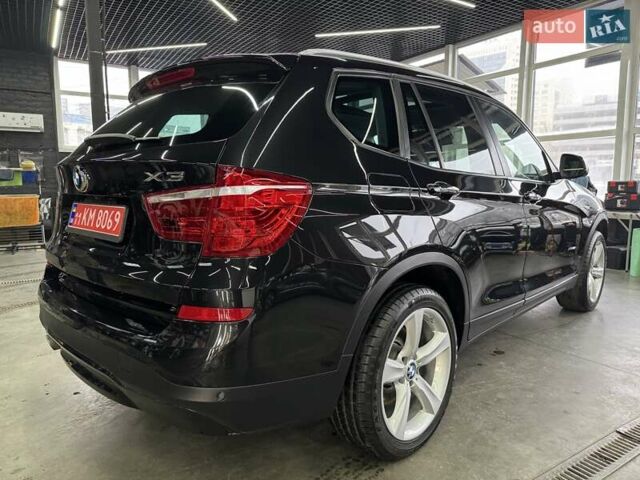 Черный БМВ Х3, объемом двигателя 2 л и пробегом 47 тыс. км за 23500 $, фото 18 на Automoto.ua
