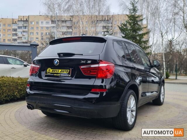 Черный БМВ Х3, объемом двигателя 2 л и пробегом 165 тыс. км за 20300 $, фото 5 на Automoto.ua