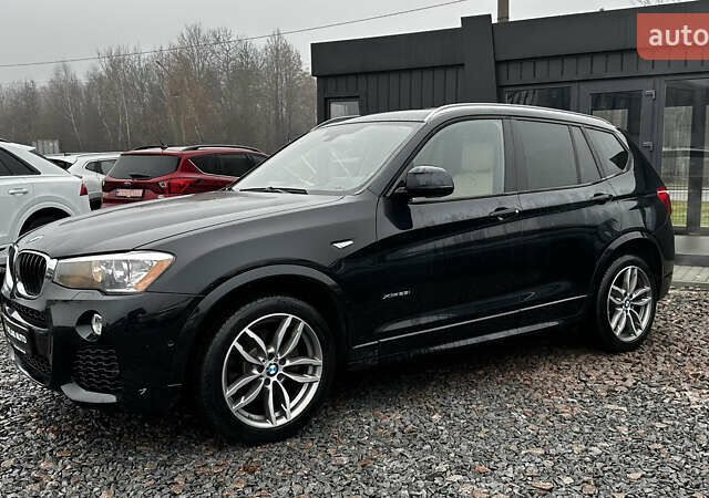 Черный БМВ Х3, объемом двигателя 2 л и пробегом 135 тыс. км за 18900 $, фото 1 на Automoto.ua
