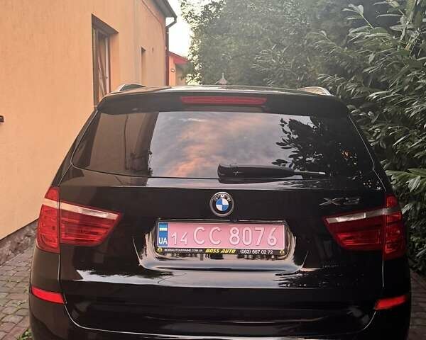 Черный БМВ Х3, объемом двигателя 2 л и пробегом 212 тыс. км за 17500 $, фото 1 на Automoto.ua