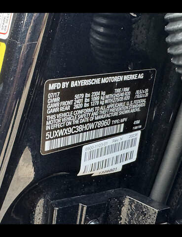 Черный БМВ Х3, объемом двигателя 2 л и пробегом 173 тыс. км за 18300 $, фото 68 на Automoto.ua