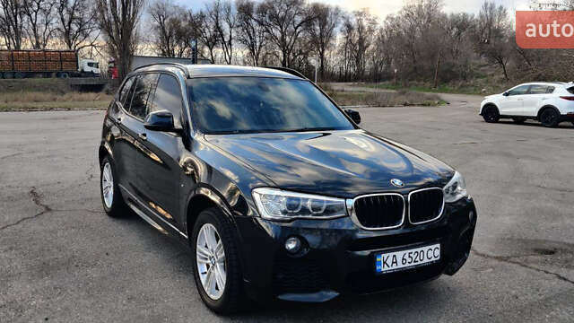 Черный БМВ Х3, объемом двигателя 2 л и пробегом 141 тыс. км за 25000 $, фото 3 на Automoto.ua