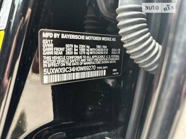 Чорний БМВ Х3, об'ємом двигуна 2 л та пробігом 264 тис. км за 16700 $, фото 41 на Automoto.ua