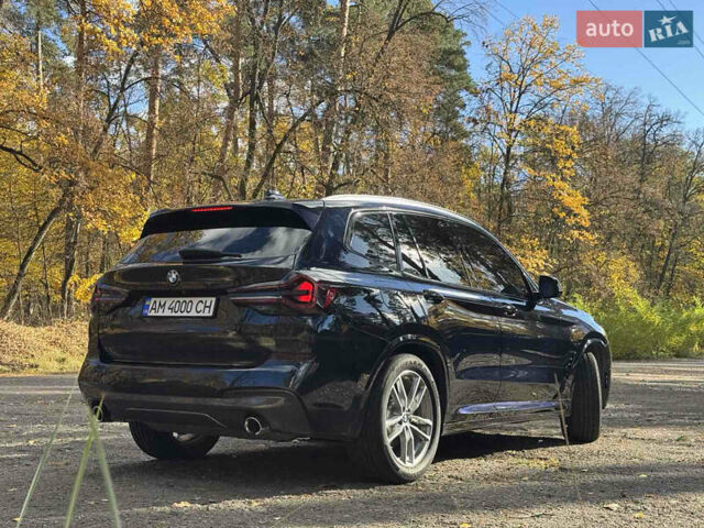 Черный БМВ Х3, объемом двигателя 2 л и пробегом 80 тыс. км за 28500 $, фото 6 на Automoto.ua