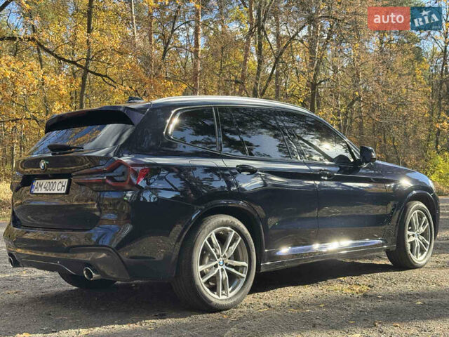 Черный БМВ Х3, объемом двигателя 2 л и пробегом 80 тыс. км за 28500 $, фото 9 на Automoto.ua