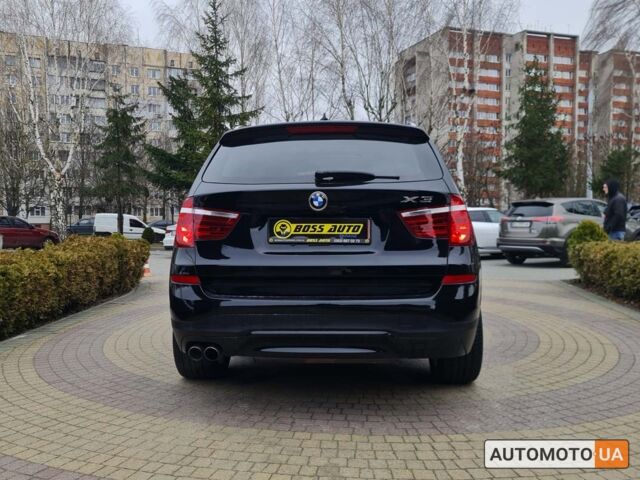 Черный БМВ Х3, объемом двигателя 2 л и пробегом 165 тыс. км за 20300 $, фото 4 на Automoto.ua