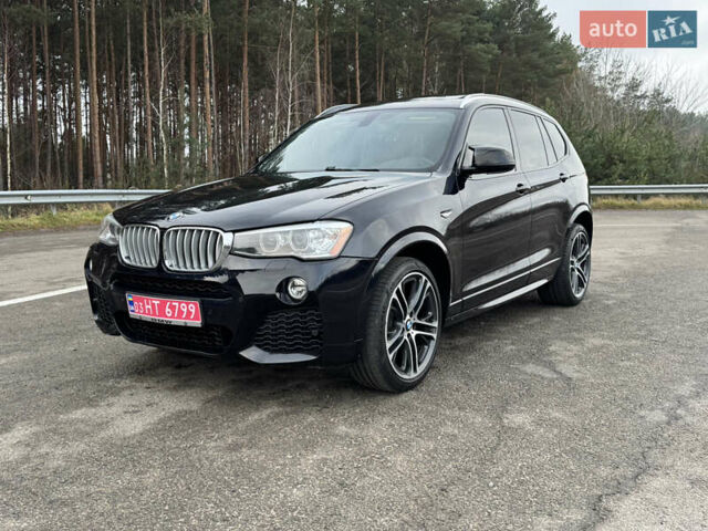 Черный БМВ Х3, объемом двигателя 2 л и пробегом 173 тыс. км за 18300 $, фото 1 на Automoto.ua