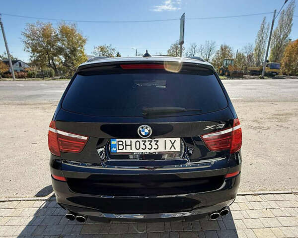 Черный БМВ Х3, объемом двигателя 2 л и пробегом 127 тыс. км за 24000 $, фото 4 на Automoto.ua