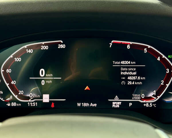 БМВ Х3 2022 у Дніпро (Дніпропетровську) на Automoto.ua Чорний БМВ Х3, об'ємом двигуна 2 л та пробігом 49 тис. км за 38999 $, фото 21 на Automoto.ua