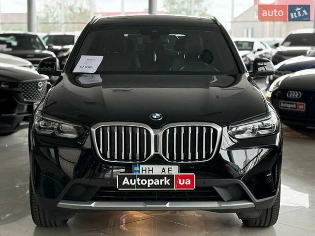 Чорний БМВ Х3, об'ємом двигуна 2 л та пробігом 6 тис. км за 52990 $, фото 1 на Automoto.ua