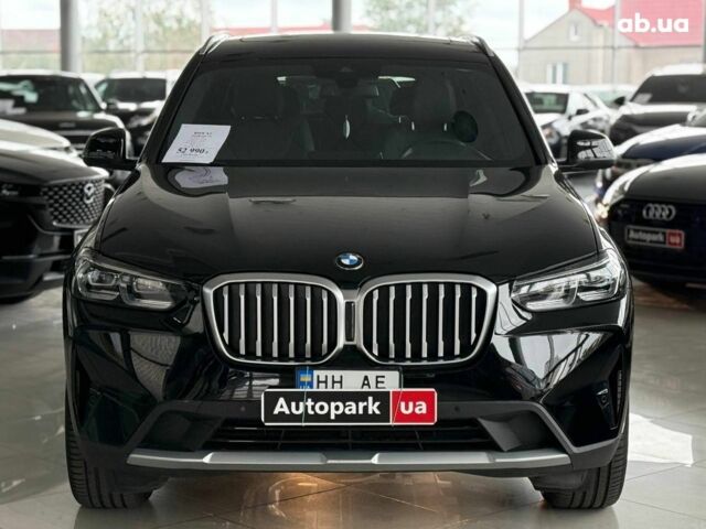 Черный БМВ Х3, объемом двигателя 2 л и пробегом 6 тыс. км за 52990 $, фото 1 на Automoto.ua