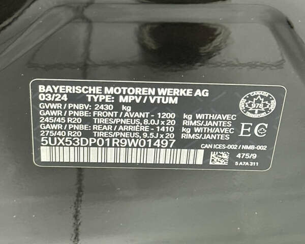 Чорний БМВ Х3, об'ємом двигуна 2 л та пробігом 29 тис. км за 46500 $, фото 37 на Automoto.ua