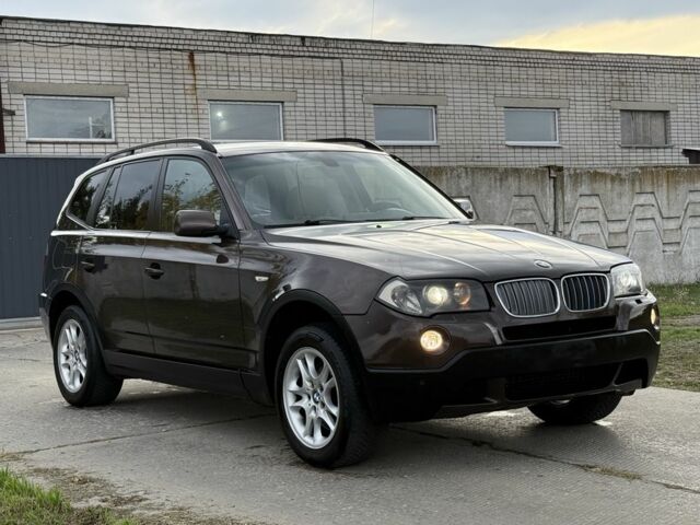 Коричневый БМВ Х3, объемом двигателя 3 л и пробегом 334 тыс. км за 5750 $, фото 2 на Automoto.ua