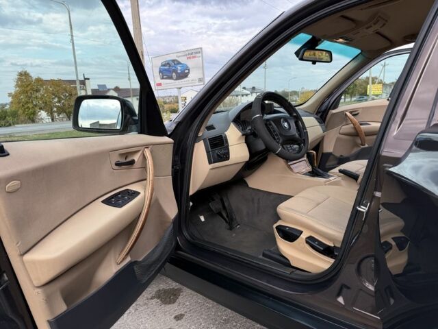 Коричневый БМВ Х3, объемом двигателя 3 л и пробегом 334 тыс. км за 5750 $, фото 16 на Automoto.ua