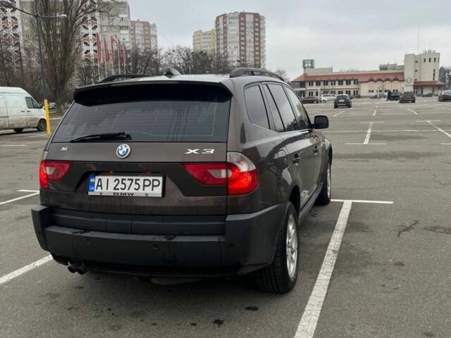 Коричневый БМВ Х3, объемом двигателя 2.5 л и пробегом 320 тыс. км за 7500 $, фото 3 на Automoto.ua