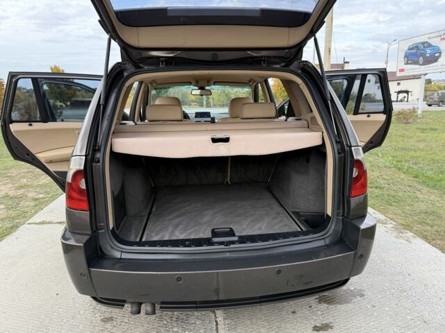 Коричневый БМВ Х3, объемом двигателя 3 л и пробегом 333 тыс. км за 5750 $, фото 22 на Automoto.ua