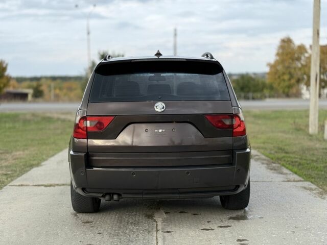 Коричневый БМВ Х3, объемом двигателя 3 л и пробегом 334 тыс. км за 5750 $, фото 6 на Automoto.ua