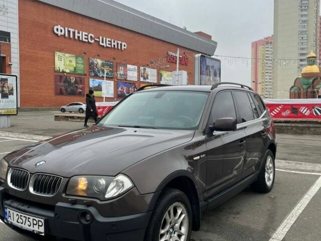 Коричневый БМВ Х3, объемом двигателя 2.5 л и пробегом 320 тыс. км за 7500 $, фото 1 на Automoto.ua
