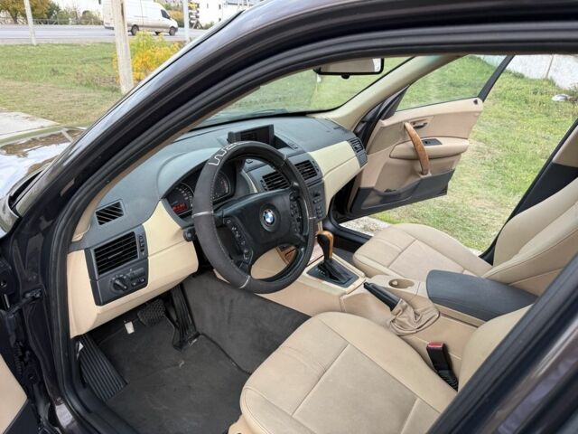 Коричневый БМВ Х3, объемом двигателя 3 л и пробегом 334 тыс. км за 5750 $, фото 17 на Automoto.ua