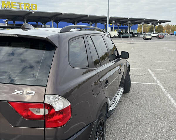 Коричневый БМВ Х3, объемом двигателя 3 л и пробегом 210 тыс. км за 8500 $, фото 8 на Automoto.ua