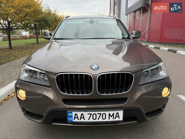 БМВ Х3 2011 у Києві на Automoto.ua Коричневий БМВ Х3, об'ємом двигуна 2 л та пробігом 230 тис. км за 15400 $, фото 10 на Automoto.ua