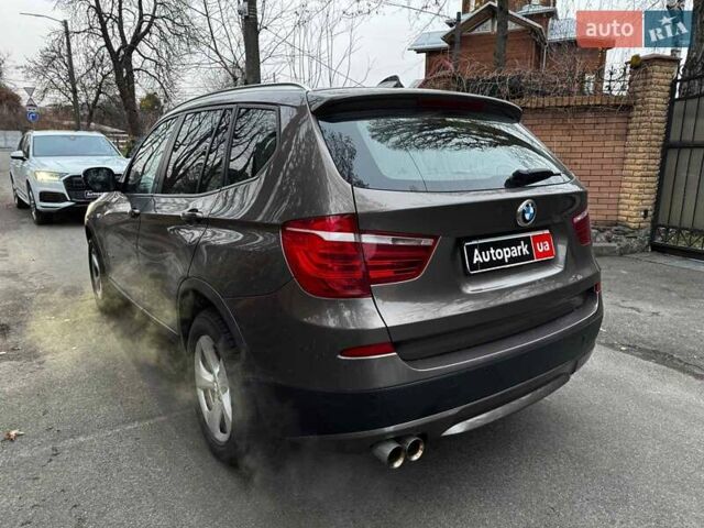 Коричневый БМВ Х3, объемом двигателя 3 л и пробегом 260 тыс. км за 13490 $, фото 7 на Automoto.ua