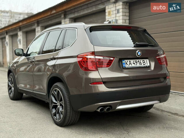 Коричневый БМВ Х3, объемом двигателя 3 л и пробегом 166 тыс. км за 16800 $, фото 4 на Automoto.ua