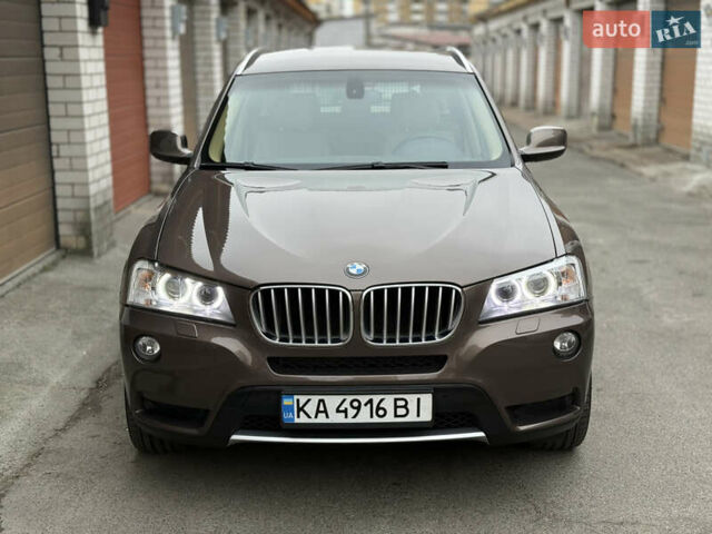 Коричневый БМВ Х3, объемом двигателя 3 л и пробегом 166 тыс. км за 16800 $, фото 1 на Automoto.ua