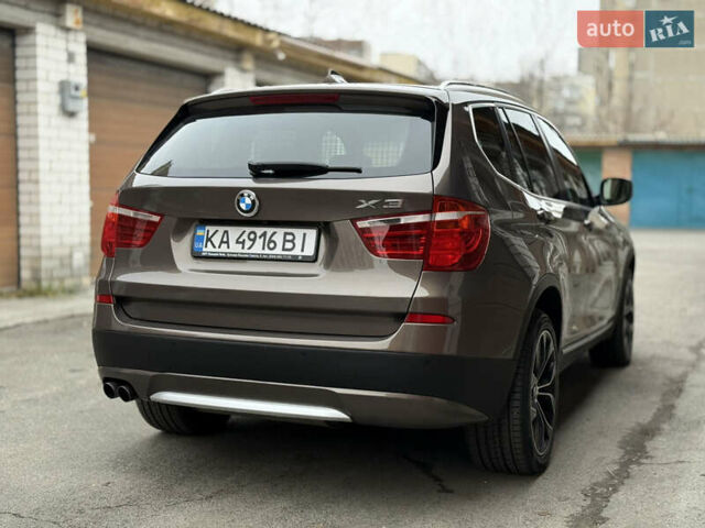 Коричневый БМВ Х3, объемом двигателя 3 л и пробегом 166 тыс. км за 16800 $, фото 6 на Automoto.ua