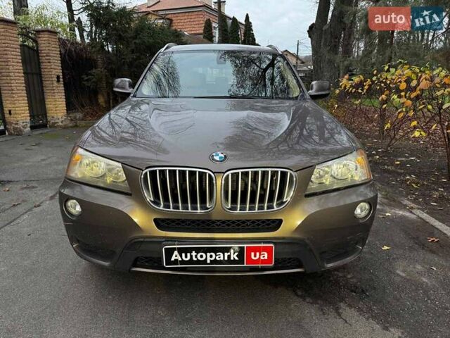 Коричневый БМВ Х3, объемом двигателя 3 л и пробегом 260 тыс. км за 13490 $, фото 1 на Automoto.ua