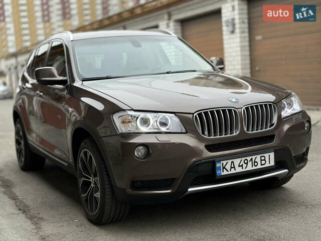 Коричневый БМВ Х3, объемом двигателя 3 л и пробегом 166 тыс. км за 16800 $, фото 2 на Automoto.ua