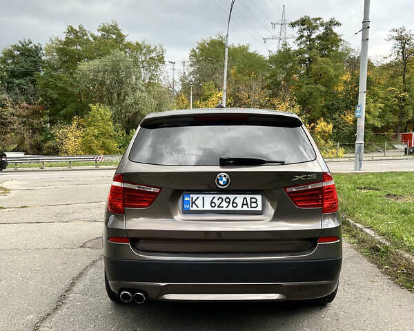 Коричневый БМВ Х3, объемом двигателя 3 л и пробегом 334 тыс. км за 11500 $, фото 1 на Automoto.ua