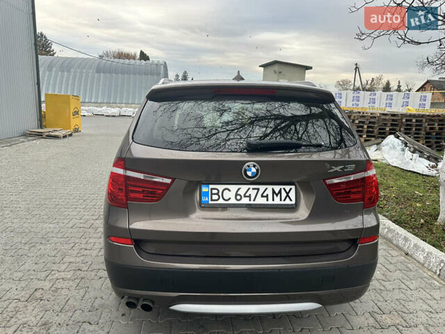 БМВ Х3 2011 у Стрые на Automoto.ua Коричневий БМВ Х3, об'ємом двигуна 3 л та пробігом 301 тис. км за 10990 $, фото 3 на Automoto.ua