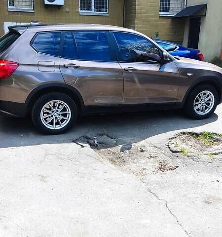 Коричневый БМВ Х3, объемом двигателя 2 л и пробегом 196 тыс. км за 15800 $, фото 2 на Automoto.ua