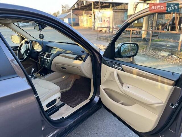 Коричневый БМВ Х3, объемом двигателя 2 л и пробегом 167 тыс. км за 14300 $, фото 3 на Automoto.ua