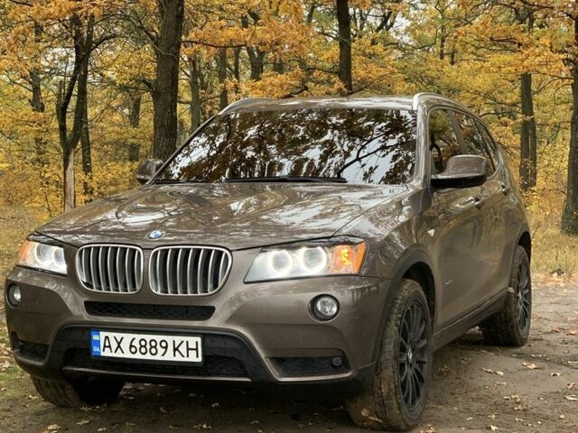 Коричневый БМВ Х3, объемом двигателя 2 л и пробегом 170 тыс. км за 14300 $, фото 1 на Automoto.ua