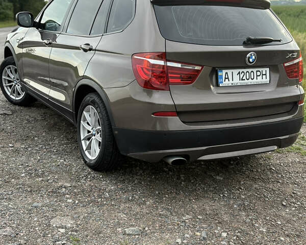 Коричневый БМВ Х3, объемом двигателя 2 л и пробегом 230 тыс. км за 16900 $, фото 3 на Automoto.ua