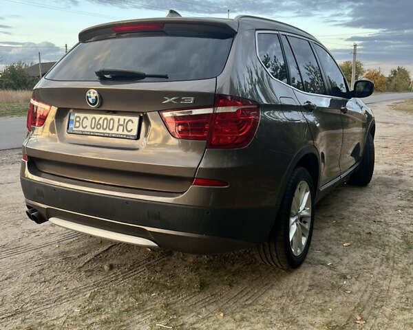 Коричневый БМВ Х3, объемом двигателя 2 л и пробегом 195 тыс. км за 14000 $, фото 15 на Automoto.ua