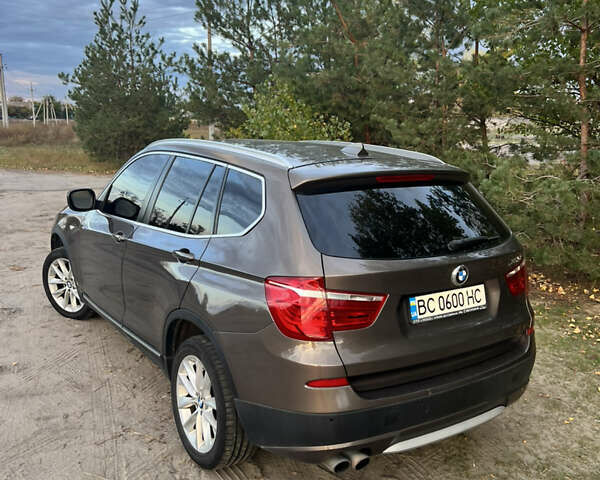 Коричневый БМВ Х3, объемом двигателя 2 л и пробегом 195 тыс. км за 14000 $, фото 8 на Automoto.ua